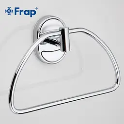 Рушникотримач Frap F1904-2 1/40, Хром - мініатюра 4