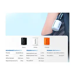 Ліхтар Flextail Tiny Pump 2X з функцією насосу білий (TY2X1600-WT-i) - мініатюра 9