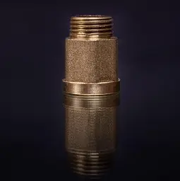 Перехідник Lexline К.0601-В25 1/2"х1/2" НВ посилений L 25 мм латунь 30412 - мініатюра 2