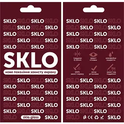 Захисне скло SKLO 3D Full Glue Tempered Glass для Xiaomi Poco M4 Pro 5G/11T 5G/Note 11 5G [Black] [67082] - мініатюра 4