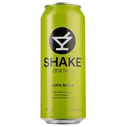 Упаковка напою слабоалкогольного Shake Bora Bora 7% 12 л з/б (0.5 л х 24 шт.) - мініатюра 2