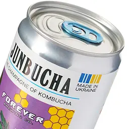 Напій безалкогольний слабогазований Forever Janbucha Forest Berry & Jupiner 0.33 ж/б - мініатюра 6
