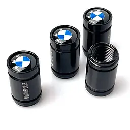 Захисні ковпачки на ніпеля Bmw Чорні 4 шт - мініатюра 3