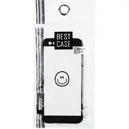 Чохол-накладка Toto TPU Cartoon Case IPhone 6/6S Smile Black - мініатюра 2