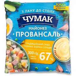 Майонез Чумак Провансаль 67% 300 г