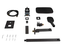 Душова система універсальна Qtap Gemini Gunmetal Black PVD прихованого монтажу QTGEM114GMB45704 - мініатюра 9
