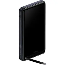 Портативна батарея Baseus Magnetic Bracket Wireless Fast Charge Power Bank 10000 mAh 20W PPCX000003 Blue - мініатюра 4