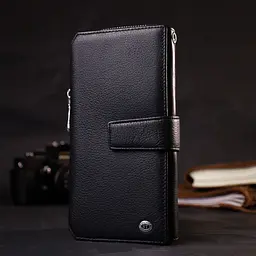 Шкіряний жіночий гаманець ST Leather 10,5х20х3 см acs0026959 - мініатюра 7