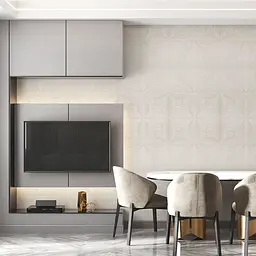 Панель 3D WHITE 700x700x6mm (D) SW-00001959 - мініатюра 5