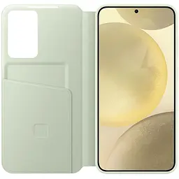 Оригінальний чохол-книжка для Samsung Galaxy S24 Plus Smart View Wallet Case LIGHT GREEN (SM-S926) EF-ZS926CGEGWW - мініатюра 10