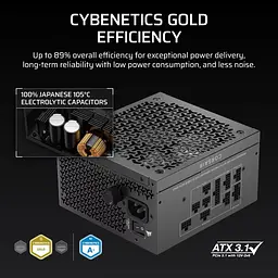 Блок живлення Corsair RM750x 750W ATX 3.1 80+ Gold (CP-9020298-EU) - мініатюра 6