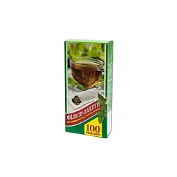 Фільтр-пакети для чаю Romus Еко 6.5х13 см 100 шт. (4820204820077)