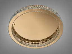 Стельова LED люстра Diasha 587/800G 100W до 22 м2 колір золото - мініатюра 4