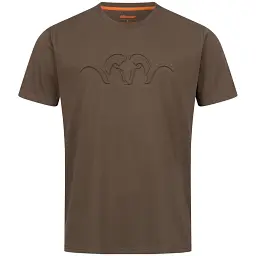 Футболка Blaser Active Outfits 3D Debossed T25 ARGALI L Dark brown