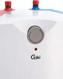Водонагрівач Tiki компакт GT 2 кВт, "мокрий" ТЕН, 10 л, прямокутний, вертикальний, під мийкою, білий (GT10UMINI_TIKI) - мініатюра 5