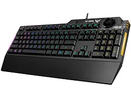 Клавіатура Asus TUF Gaming RGB Black (90MP01X0-BKMA00) - мініатюра 2
