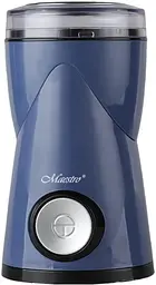 Електрична кавомолка Maestro MR-453 подрібнювач кавових зерен для дому Синій