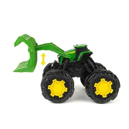 Машинка Трактор John Deere Kids Monster Treads з ковшем і великими колесами (47327) - мініатюра 3