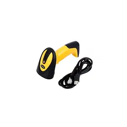 Сканер штрих-коду UKRMARK EV-W2503 2D, 433MHz, USB, IP64, stand, black/yellow (900769) - мініатюра 6