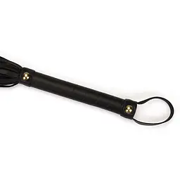 Флогер Liebe Seele Black Organosilicon Flogger - мініатюра 3