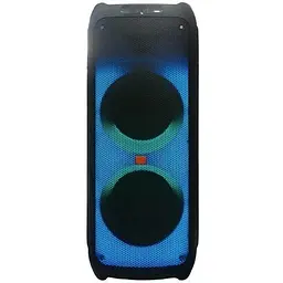 Акумуляторна акустична система XPRO ZXX-5510 колонка валіза 250Вт USB SD FM радіо Bluetooth мікрофон ДУ чорна (ZXX-5510) - мініатюра 2