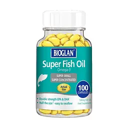 Риб’ячий жир Bioglan Super Fish Oil Omega-3, 100 капсул для підтримки серця та мозку