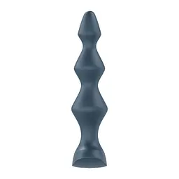 Анальний стимулятор-намистини з двома моторами Satisfyer Lolli-Plug 1 Dark teal - мініатюра 3