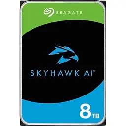 Жорсткий диск 3.5` Seagate SkyHawk AI 8TB SATA 256MB (ST8000VE001) [103495]
