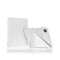 Чохол до планшета BeCover Ultra Slim Origami Transparent Apple iPad Pro 11" M4 2024 Gray (711690) - мініатюра 2