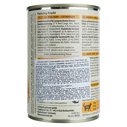 Вологий корм для котів Animonda Carny Adult Beef, Chicken + Duck hearts, з яловичиною, куркою та качиними серцями, 400 г - мініатюра 5