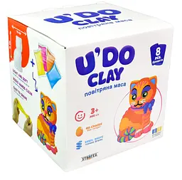 Набір для творчості Strateg Котик U'DO Clay (30747)