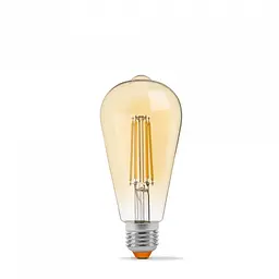 LED лампа VIDEX Filament ST64FA 10W E27 2200K бронза - мініатюра 2