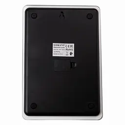 Кухонні настільні електронні ваги Sokany SK-19027 для зважування продуктів LCD-дисплей до 5 кг Чорний - мініатюра 2