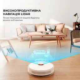 Робот-пилосос Dreame D10 Plus (RLS3D) - мініатюра 6