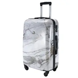 Валіза Semi Line 24" M White Marble (T5731-2)