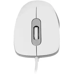 Комп'ютерна мишка ModeCom MC-M10S 3кн. 1000dpi Silent біла (M-MC-M10S-200)