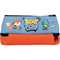 Пенал м'який Yes PH-24-2 Line Friends, 21,5х8,5х9,5 см, блакитний (533509) - мініатюра 4