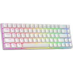 Клавіатура MageGee MK-BOX RGB Magnetic Amethyst Switch White (6971969728653-UA) [164297] - мініатюра 2