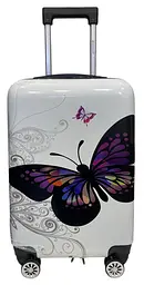 Валіза маленька Madisson Snowball 26820 з полікарбонату 30 л 55×35×20 см Біла - мініатюра 2