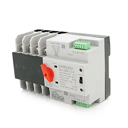 Автомат введення резерву (АВР) Osgzn OSGQ8-125/4P чотириполюсний, 230V/125A на DIN-рейку для генераторів