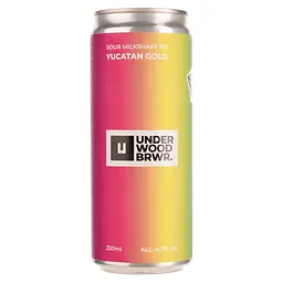 Пиво Underwood Brewery Yucatan Gold світле 4.7% 0.33 л з/б