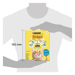 Сухий корм для котів Friskies з лососем та овочами 300 г - мініатюра 2