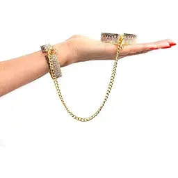Лакшері наручники-браслети з кристалами Rianne S: Diamond Cuffs - мініатюра 4