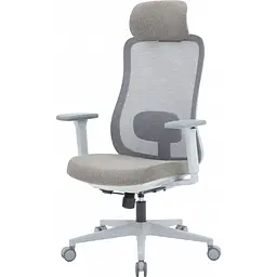 Офісне крісло OfficePro Wave OC599-G-G-G Gray [148649] - мініатюра 3