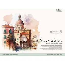 Блок Muse Aquarelle на склейці 30x40 см 20 аркушів (PB-GB-020-097)