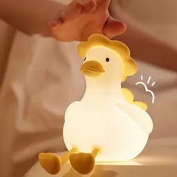 Нічник QW-D18 Duckling White / Yellow - мініатюра 7