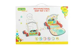 Килимок дитячий багатофункціональний 2 в 1 0+ Baby team Різні кольори - мініатюра 8
