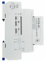 Реле часу на затримку вимкнення NTE9‑B1 AC/DC 12‑240V АСКО‑УКРЕМ (A0010240003) - мініатюра 4