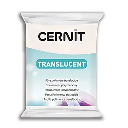 Полімерна глина Cernit Translucent, 56 г., Прозора, (CR-CE0920056005)