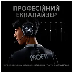 Навушники Logitech G PRO X Gaming Headset Black (981-000818) - мініатюра 7